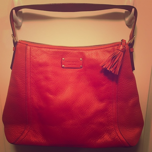 kate spade Handbags - Red Kate Spade Shoulder Bag
